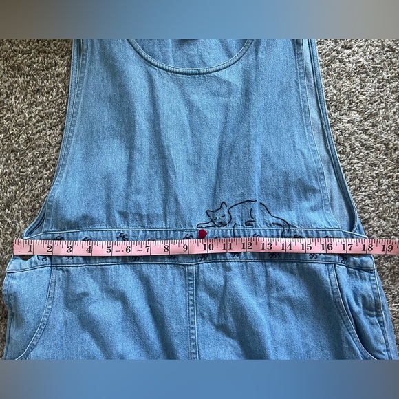 Vintage Cat Jumper Dress Large - Picture 9 of 14